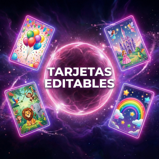 Tarjetas Editables